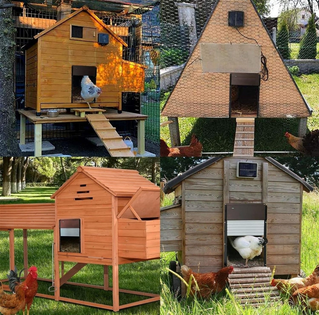 Solar Powered Chicken Coop Door