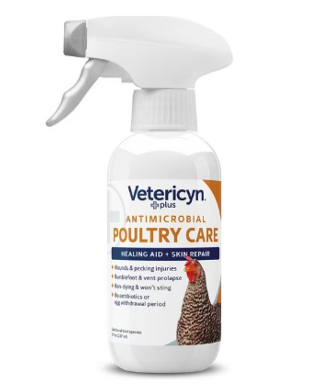 Vetericyn® Plus Antimicrobial Poultry Care Spray – 8 oz
