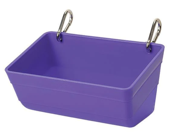 Animal Feeder, 3 quart -PURPLE