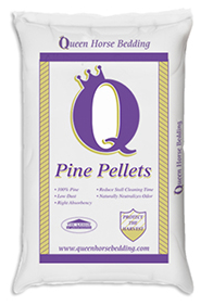 Queen Horse Bedding - Pine Pellets - 40 lb