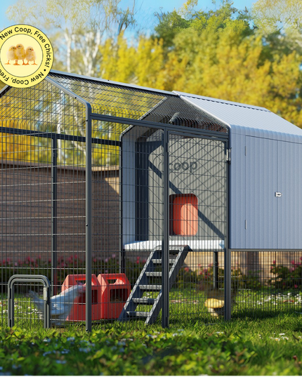 The Smart Coop + Steel Run (+ Free Chicks! 🐣)