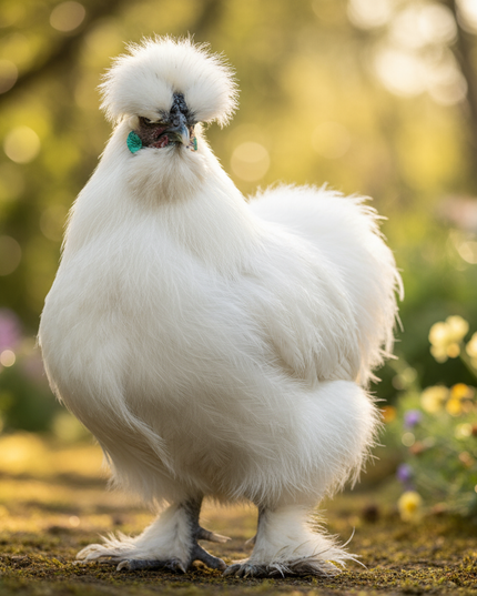 White Silkie Bantam Chicks (Online Only)