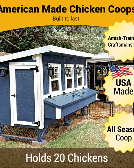 XL Chicken Coop - Up to 20 Chickens
