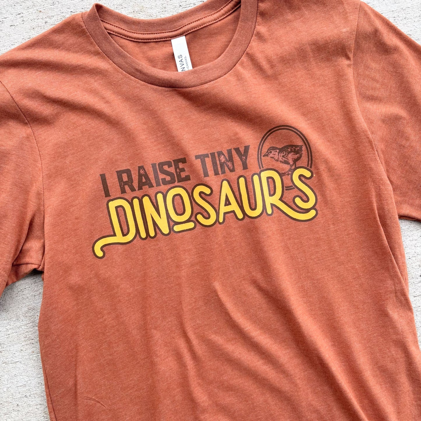 Tiny Dino Chicken Tee