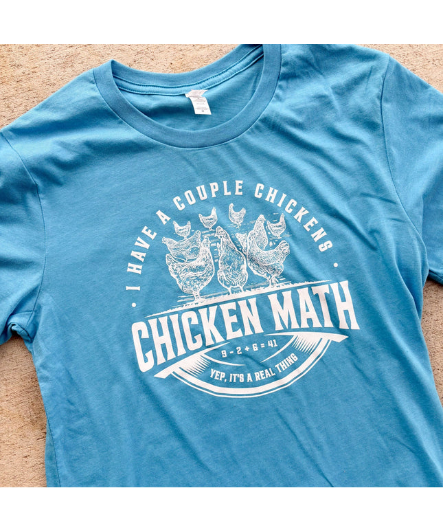 Chicken Math - Aqua