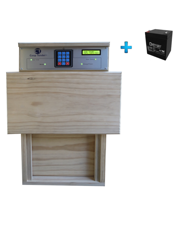 Automatic Door For Chicken Coop With Battery Backup
