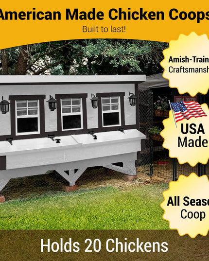 XL Chicken Coop - Up to 20 Chickens