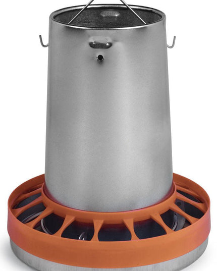 Hanging Galvanized Metal Chicken Feeder & Accessories
