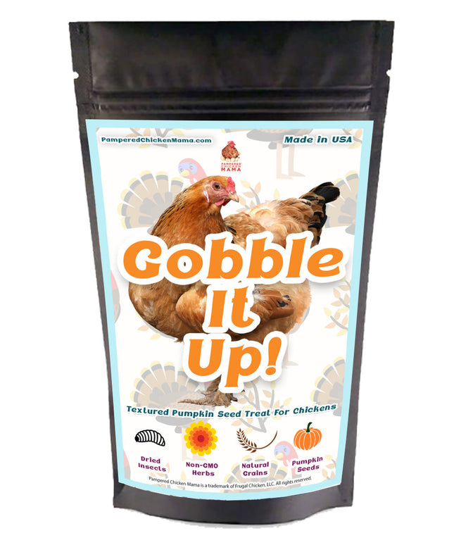 Gobble It Up!: Pumpkin Seed & Cranberry Holiday Themed Treat For Chickens & Other Poultry