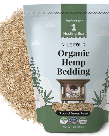 Hemp Bedding for Chicken Coops