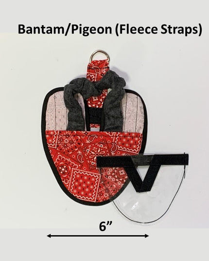 Hen Holster Bird Diaper/Harness (chicken diaper, duck diaper, pigeon diaper with Removable Vinyl Liner)