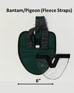 XS (pigeons and small chickens) / Hunter Green / Wrap around