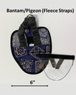 XS (pigeons and small chickens) / Blue Bandana / Wrap around