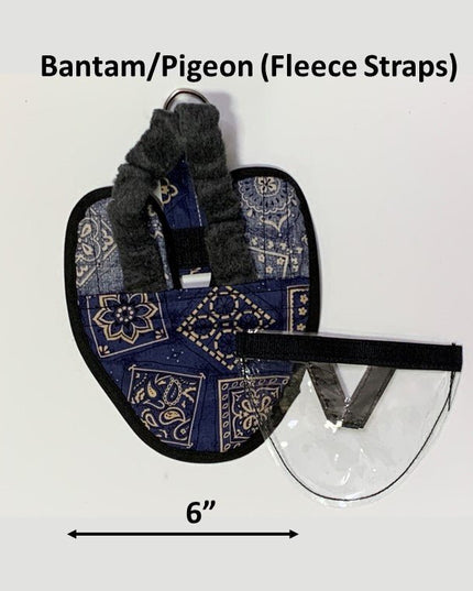 Hen Holster Bird Diaper/Harness (chicken diaper, duck diaper, pigeon diaper with Removable Vinyl Liner)