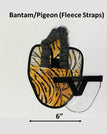 XS (pigeons and small chickens) / Tiger Stripe / Wrap around