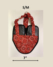 Red Bandana / S/M (smaller chickens & ducks)