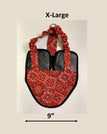 Red Bandana / XL (larger chickens & ducks)