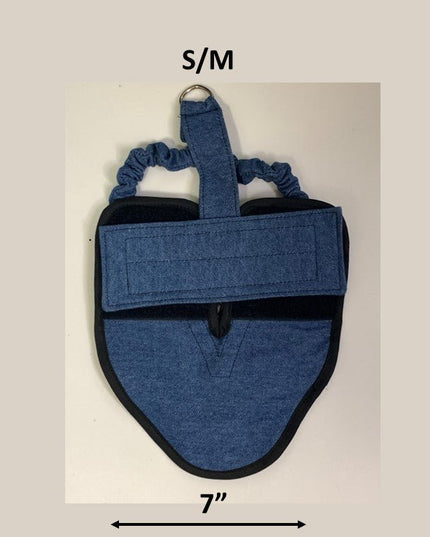 Hen Holster Chicken Diaper Harness with Permanent Sewn-in Liner (Duck Diaper, Goose Diaper, Parrot Diaper)