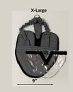 XL (larger breeds) / Gray / Wrap around
