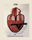 S/M (smaller breeds) / Red Bandana / Wrap around
