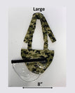 L (most chickens and ducks) / Butterfly Camo / Bikini bottom