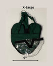 XL (larger breeds) / Hunter Green / Wrap around