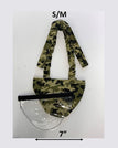 S/M (smaller breeds) / Butterfly Camo / Bikini bottom