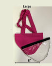 L (most chickens and ducks) / Flamingo Pink / Bikini bottom