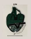 S/M (smaller breeds) / Hunter Green / Wrap around