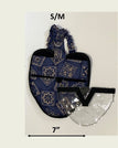 S/M (smaller breeds) / Blue Bandana / Wrap around