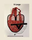 XL (larger breeds) / Red Bandana / Wrap around