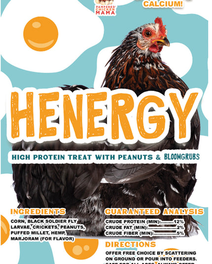 Henergy Textured Treat: Makes Cooped Chickens Happy!