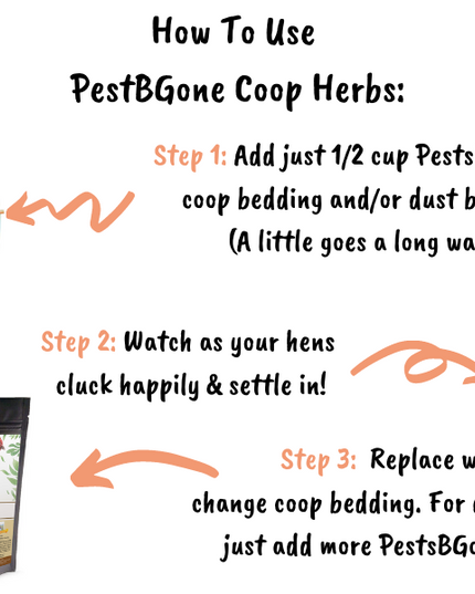 PestsBGone for Keeping Chicken Coops Pest Free! All Natural & Safe [Repel Flies, Mosquitoes, Gnats, & More]