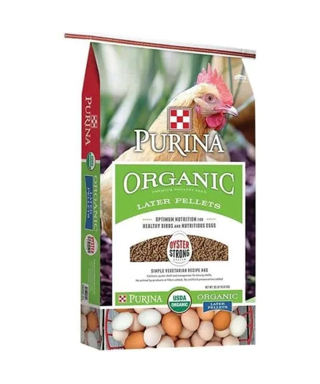 Purina® Organic Layer Hen Pellets – 35 lb Bag