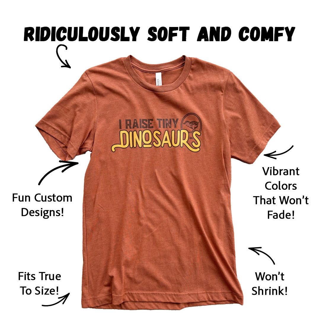 Tiny Dino Chicken Tee
