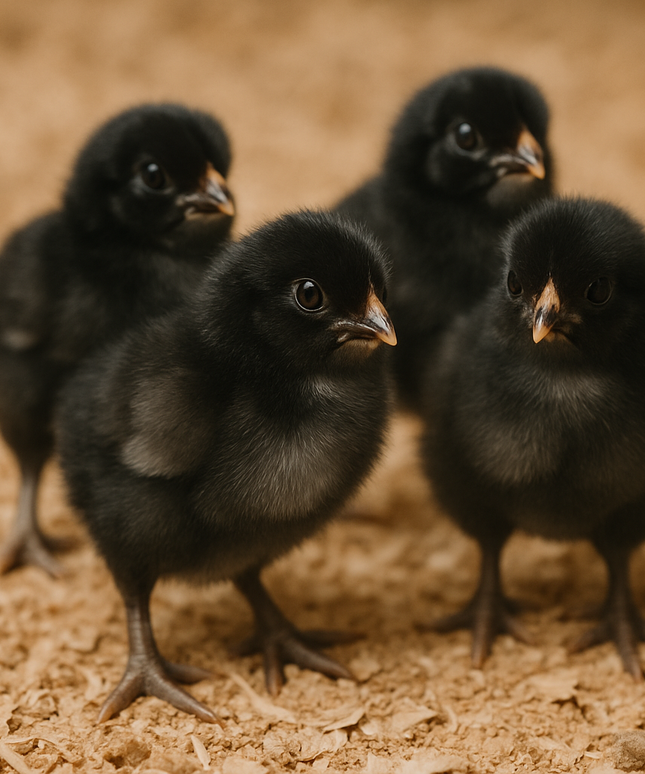 Black Australorp Pullets