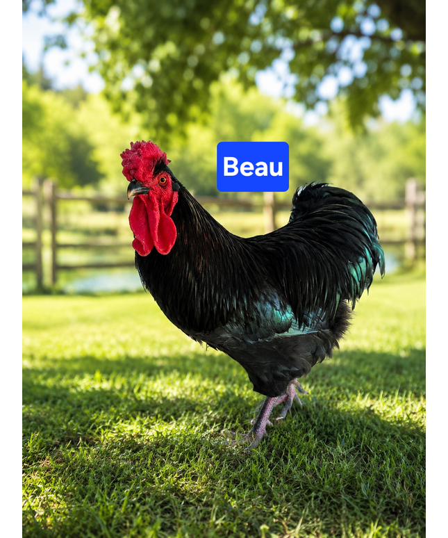Second Chance Rooster - Beau