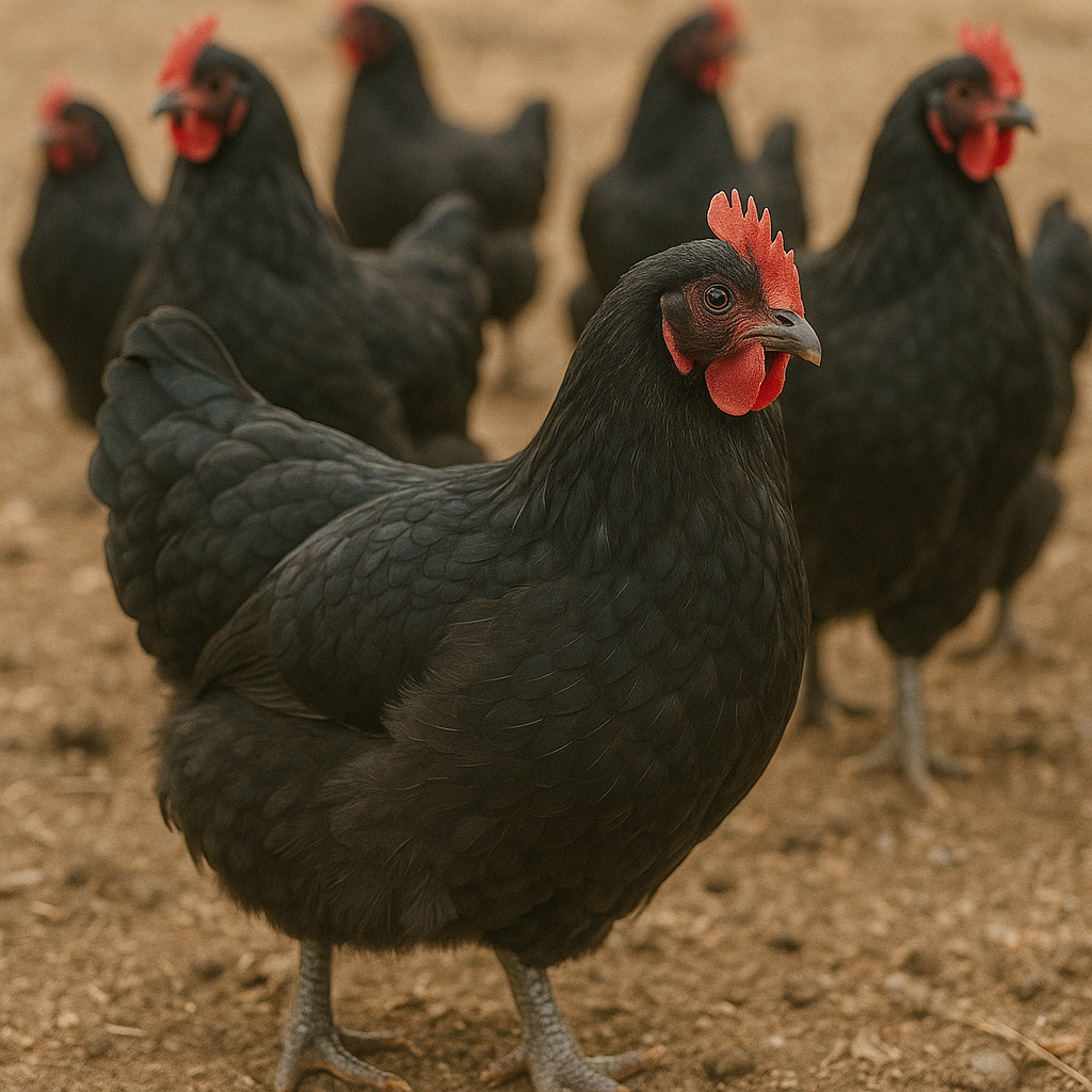 Black Australorps Pullets