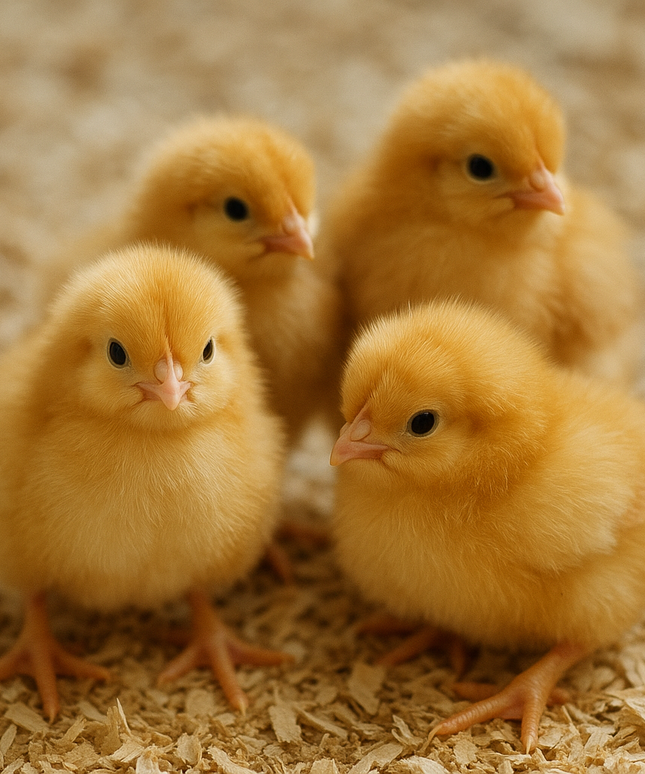 Buff Orpington Pullets - 4 Mo Old