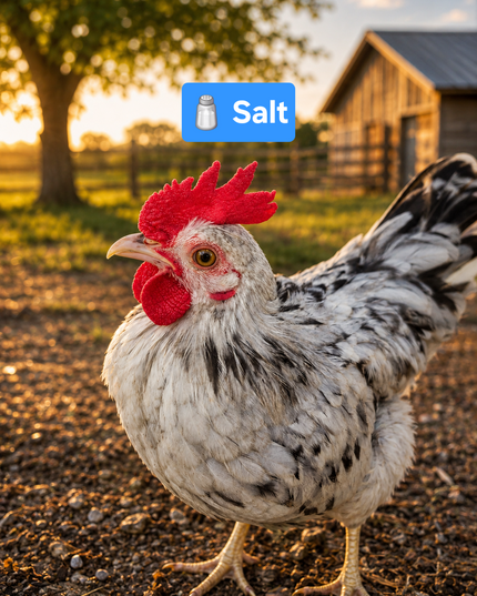 Second Chance Rooster - Salt