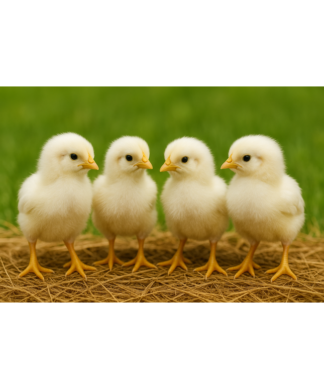 White Leghorn Pullet Chicks