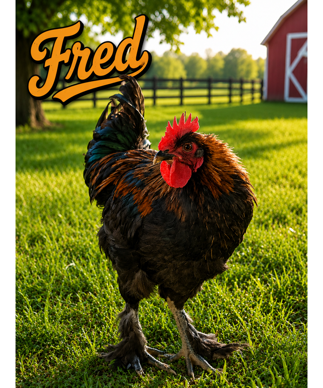 Second Chance Rooster - Fred & George