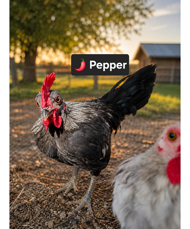 Second Chance Rooster - Pepper