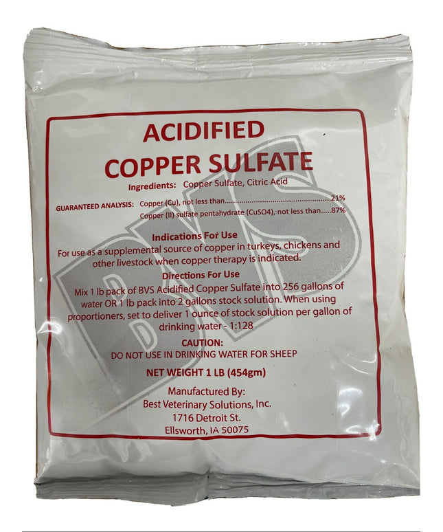 Acidified Copper Sulfate