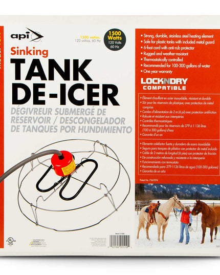 Sinking Tank De-Icer, 1500 Watts