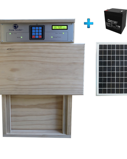 Solar Chicken Coop Door