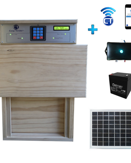 Solar WiFi Chicken Coop Door